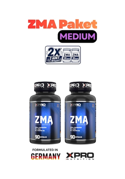 Xpro Nutrition 2'li Eco Zma Paketi 90+90 - 180 Kapsül 90 Servis Aromasız