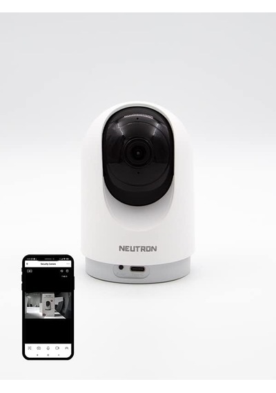 360 Derece Dönebilen 3 Mp Kızılötesi Gece Görüşlü Ip Wifi Ev Güvenlik Kamerası Hd 1080p Ntl-ıp05-3mp