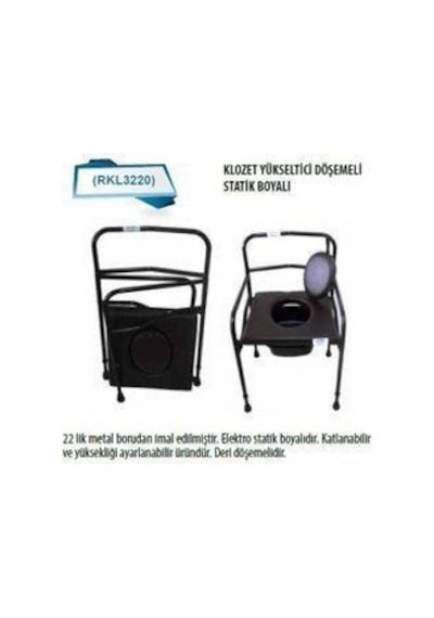 Hasta Tuvaleti Wc Sandalye Klozet Yükseltici Döşemeli