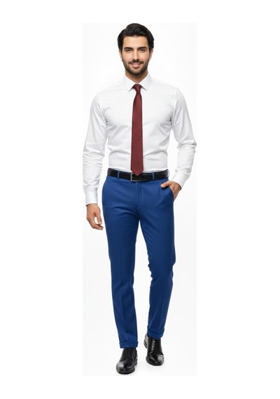 Presto Erkek Janella Slim Fit Pantolon İndigo Mavisi 2025-304 İndigo Mavi