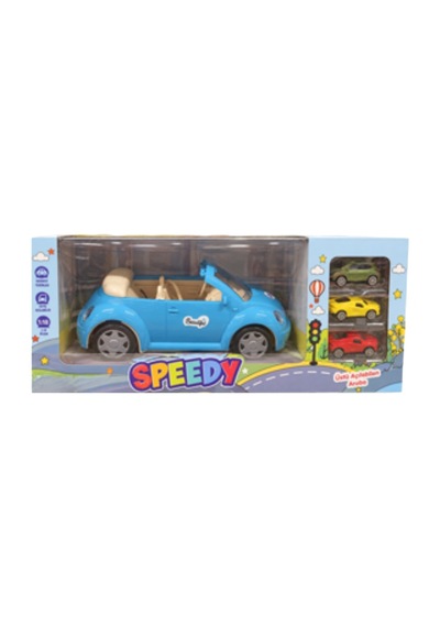 Eng251/52 Happy Wheels Mını Beach Araba 1 Adet