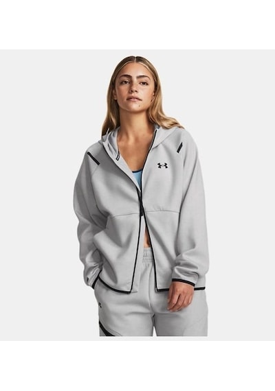 Under Armour Unstoppable Fleece Fz Kadın Sweatshirt-33314 Gri