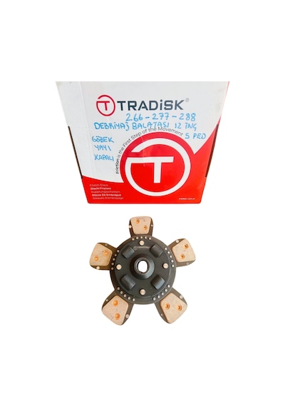 Massey Ferguson 266g-277g-288g Debrıyaj Balatası 12 /5 Ped /g. Yayı Kapalı