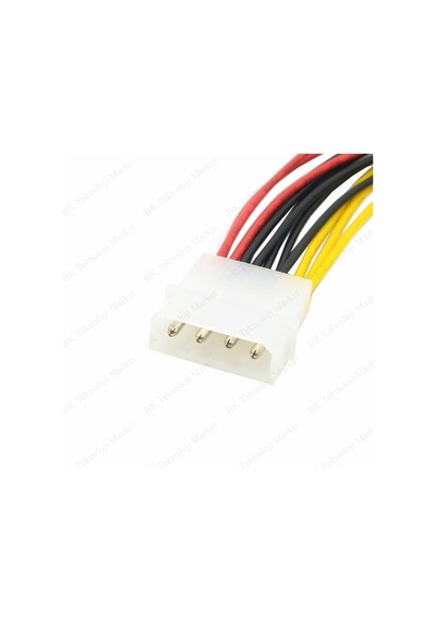 4 Pin Molex Power Çoklayıcı 1 Giriş 2 Çıkış - 2 Adet