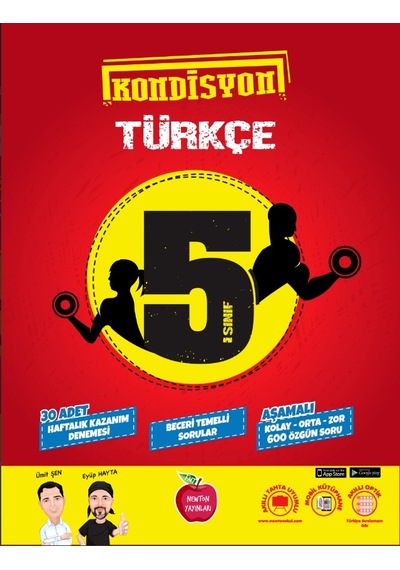 Newton 5. Sınıf Kondisyon Türkçe Haftalık Kazanım Denemesi