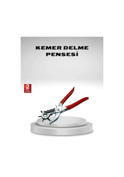 Mey İthalat Delme Pensesi 6 Başlıklı Çok Amaçlı Paslanmaz Çelik Ergonomik