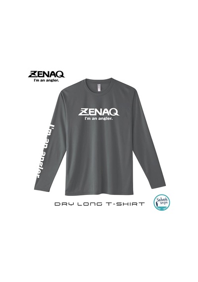 Zenaq Dry Long T-Shirt (Zenaq Logo Dark Grey / L) Çok Renkli