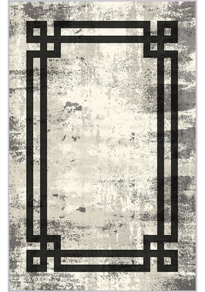 Rovigo Home Dijital Baskı Yıkanabilir Kaymaz Taban Salon Halısı RVG1554-HT1271 Çok Renkli