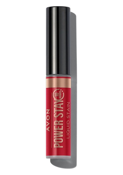 Avon Power Stay Liquid Stain Ruj Kiss And Tell