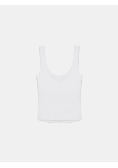 Dilvin 32807 Bra-free Atlet-beyaz