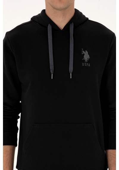 U.s. Polo Assn. Erkek Siyah Sweatshirt 50307703-vr046 Siyah