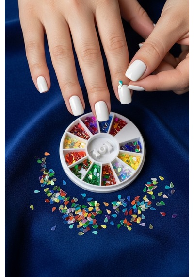 Tırnak Süsleme Taşı - Yüz Süsleme Taşı - Nail Art Süs Taşı - Nail Art Charm Çarm Yp243