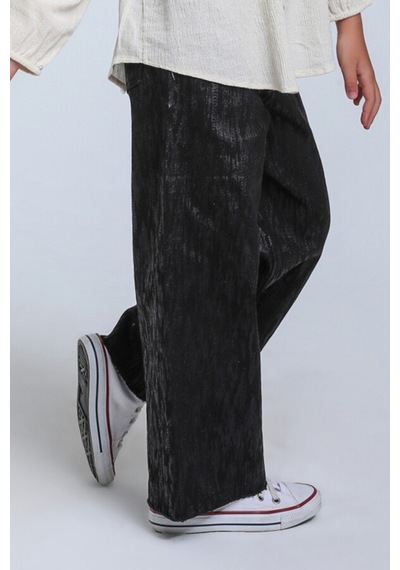 Xo Kids Kız Çocuk Pantolon 9-13 Yaş 2500 Siyah