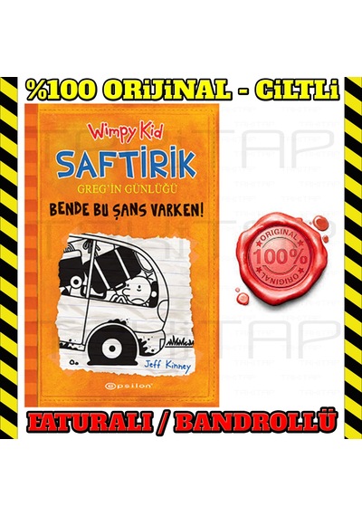 Saftirik Greg'İn Günlüğü 9- Bende Bu Şans Varken! Jeff Kinney