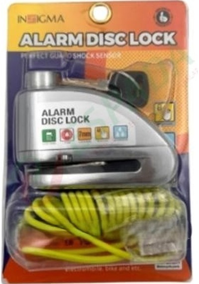 Nikel Alarm Disk Kilit Çinko
