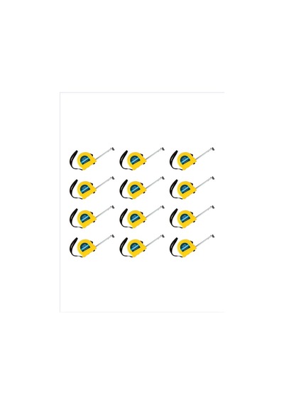 Gfb 5100 Şerit Metre 3 X 16 Mm - 12 Adet 12'li Paket - 3 Metre