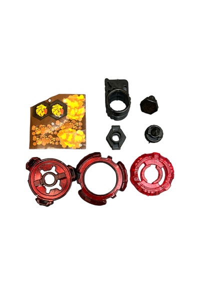 Rapidity  BEYBLADE BB-106RED Metal Fusion 4d System Fang Leone (FIRLATICISIZ) - BB106REDWL