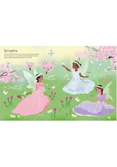 Sticker Dolly Dressing Fairy Princesses Usborne