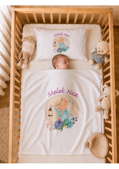 Pia Baby Kız Bebek Hastane Çıkışı 5 Parça Tulum Seti %100 Pamuk İsme Özel Organik Baskılı 2079tybyx Ekru