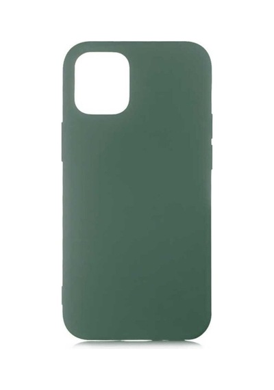 Apple Uyumlu iPhone 12 Mini Kılıf Zore Lsr Lansman Kapak Koyu Yeşil