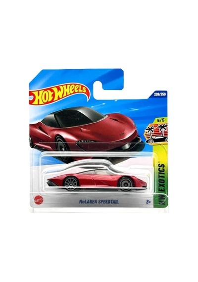 Hot Wheels Tekli Arabalar Mclaren Speedtail Jbb28 Exotics Renkli