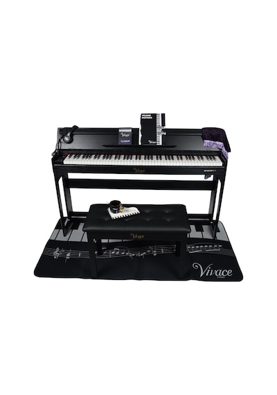 Vivace Piano Vx-d1920bk Mat Siyah Dijital Piyano Full Setli