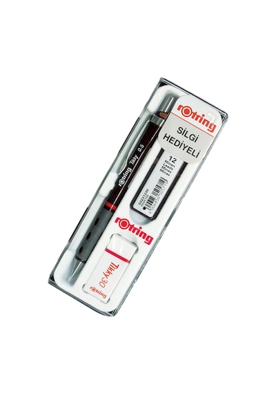 Rotring Okul Seti Versatil+min Silgi Hediyeli 0.7 Mm Bordo Ro-kk07-07 Çok Renkli