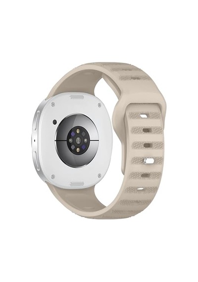 Ayrex Galaxy Watch 8 40mm/44mm Ve Watch 8 Classic 46mm İle Uyumlu Konforlu Ve Yumuşak Rugged Silikon Kordon