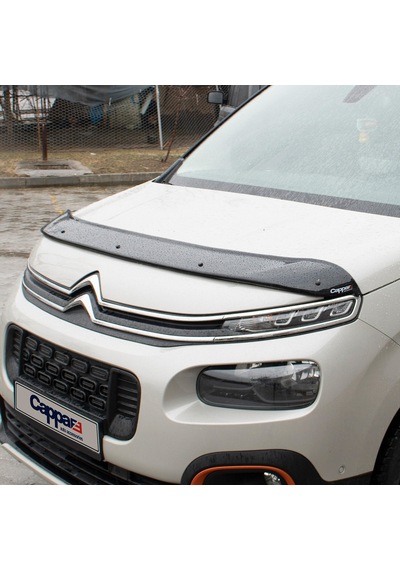 Cappafe Citroen Berlingo Ön Kaput Koruma Rüzgarlık 4Mm Abs 2019