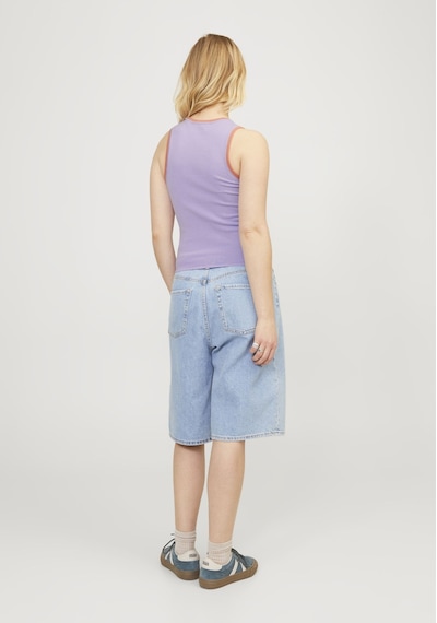 Jack & Jones Kadın Bisiklet Yaka Bluz - Evelyn 12254344 Lilac Breeze Mor