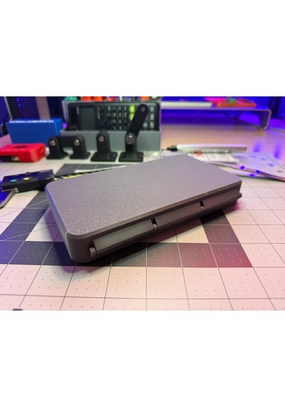 3d Baskı 10 Bölmeli Menteşeli Organizer Kutu Vida Cıvata Ve Küçük Parça Saklama Kutusu Gri Diğer