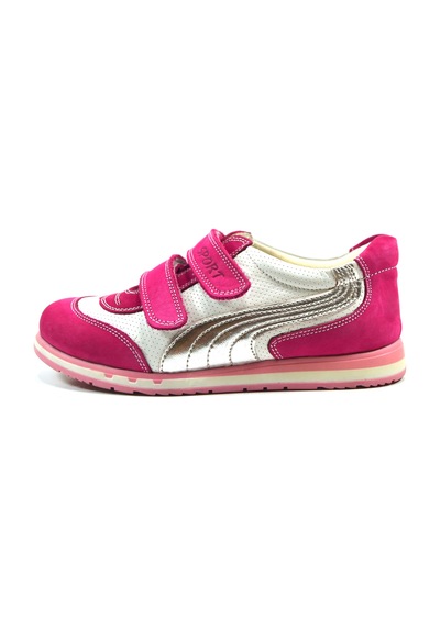 Toddler 47293 Deri Pembe Cırtlı Ortopedik Kız Çocuk Ayakkabı Pembe