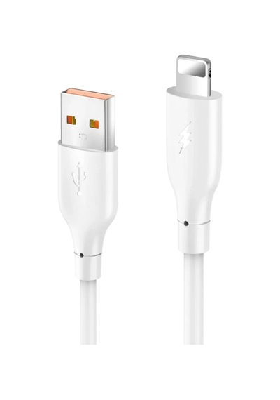 Konfulon Dc64 Usb To Lightning 1m 3.0a Hızlı Şarj Kablo - Beyaz Diğer
