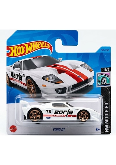 Hot Wheels Ford Gt - Beyaz - 2025 - Hyy92 - 1/64
