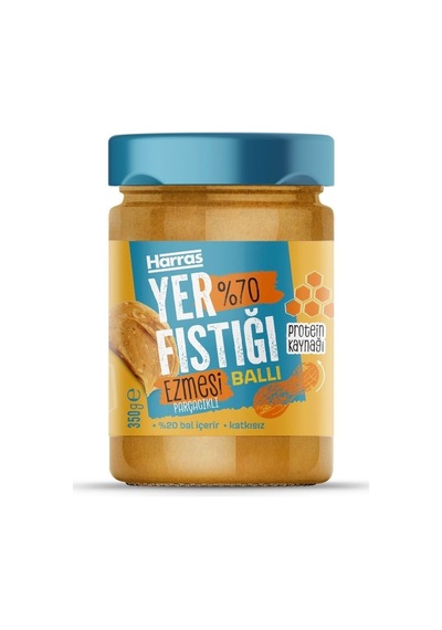 Ballı Yer Fıstık Ezmesi 350 Gr