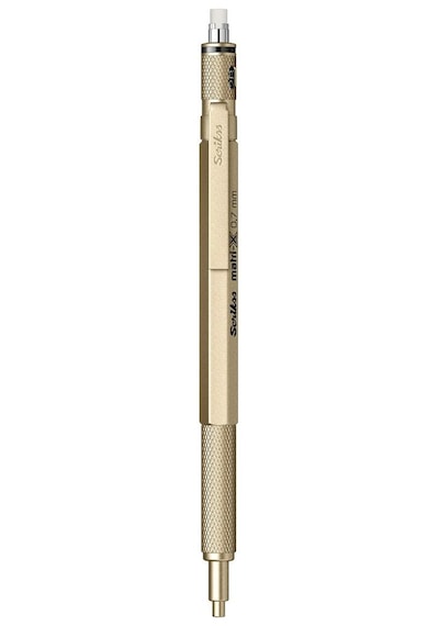 Scrikss Matri-x Versatil 0.7 Mm Metalik Altın Şeffaf Amb.