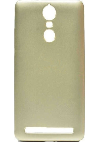 Lenovo K5 Note Kılıf Zore Premier Silikon Kapak Gold