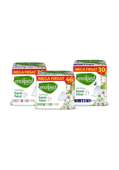 Molped 3luset Pure&soft Mega Karma Paket 112 Adet