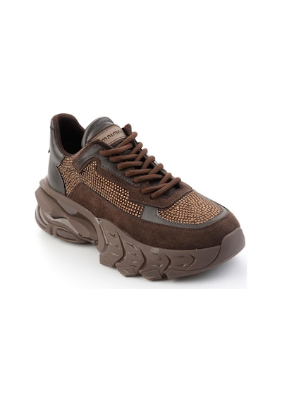 Bambi Kahve Kadın Sneaker K01791073072 Kahve