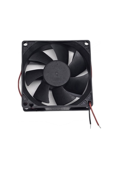 12v Dc 0.30a Brushless Soğutucu Fan 8x8x2.5 Cm 80mm Kasa Güç Kaynağı Kuluçka Uyumlu Büyük Fan