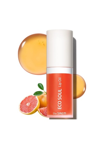 Tr Dolgun Görünüm Sağlayan Nemlendirici Dudak Yağı - Eco Soul Lip Oil - Grapefruit