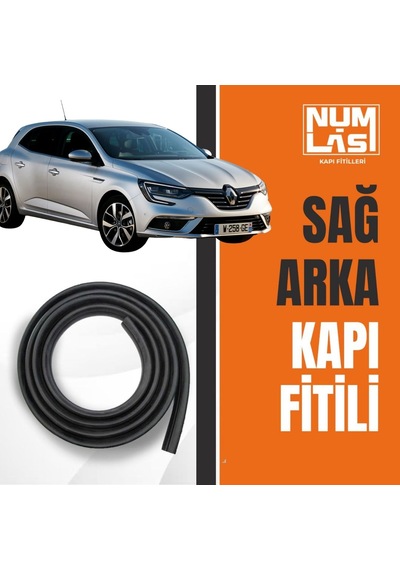 Renault Megane 4 Hatchback Sağ Arka Kapı Fitili-a Kalite-numlas-nm7081