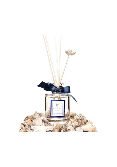 110 Ml Silindir Şişe Bambu Çubuklu Aqua Medıterrenean Oda Kokusu Abundance Prosperity