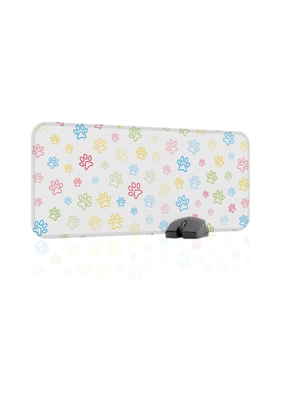 Pati Kaymaz Dikişli Kauçuk Oyuncu Mousepad V1 - 70x30 Xl Gaming Mouse Pad Fare Altlığı