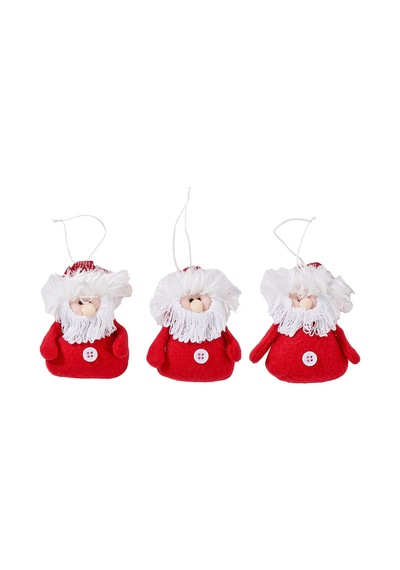 5 Adet Snow Angels Noel Baba 6.5x3x9cm F36-232095a