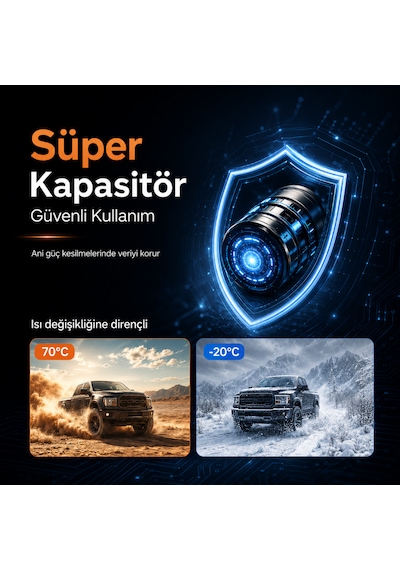 Botslab 360+ G980h Pro Ön Ve Arka Araç Kamerası Seti