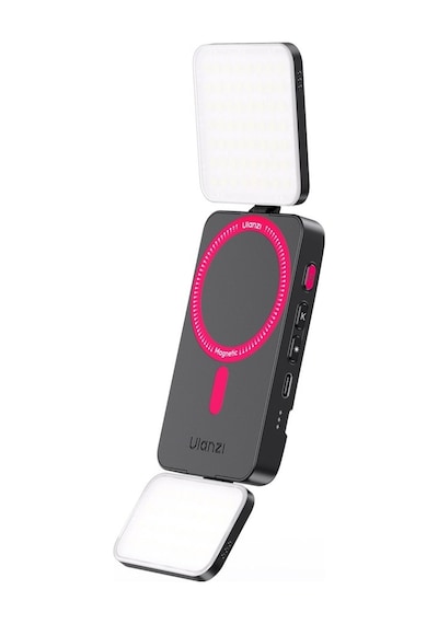 Ulanzi Gl01 Glowup Manyetik Telefon Led Dolgu Işığı Siyah - L288