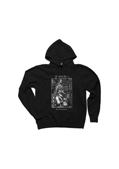 Machine Head The Blackening Siyah Fermuarlı Kapşonlu Sweatshirt Siyah