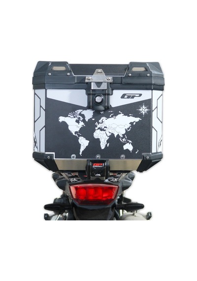 Gp Kompozit Dsn04 Universal 37 Lt Desenli Alüminyum Motosiklet Çantası Diğer