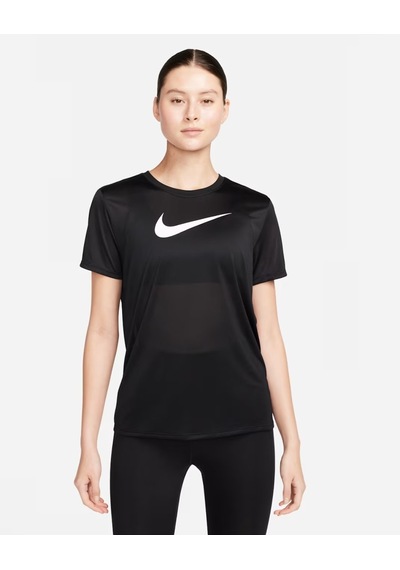 Nike Fq4975-011 Dri-fıt Baskılı Kadın Tişört - Siyah